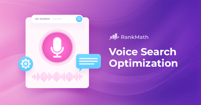 Voice search optimization